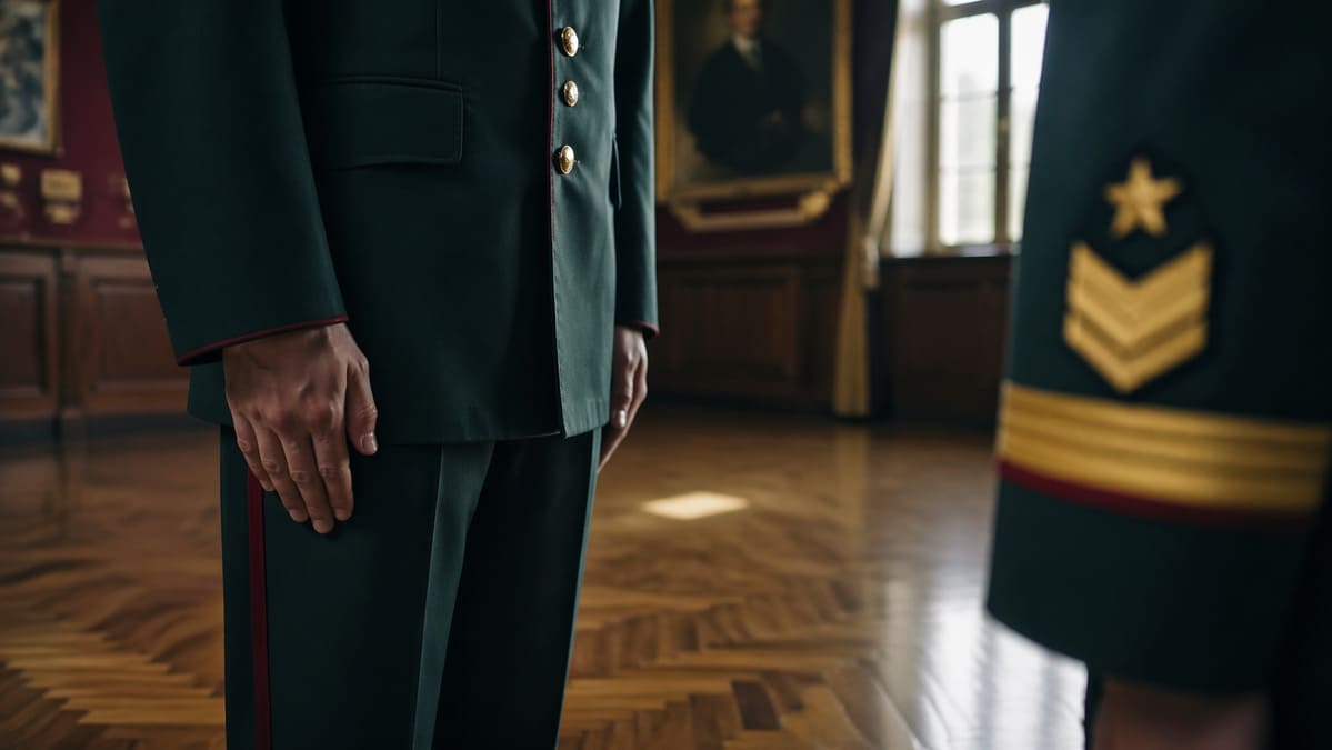 Этикет для кадетов: Порядок представления военных