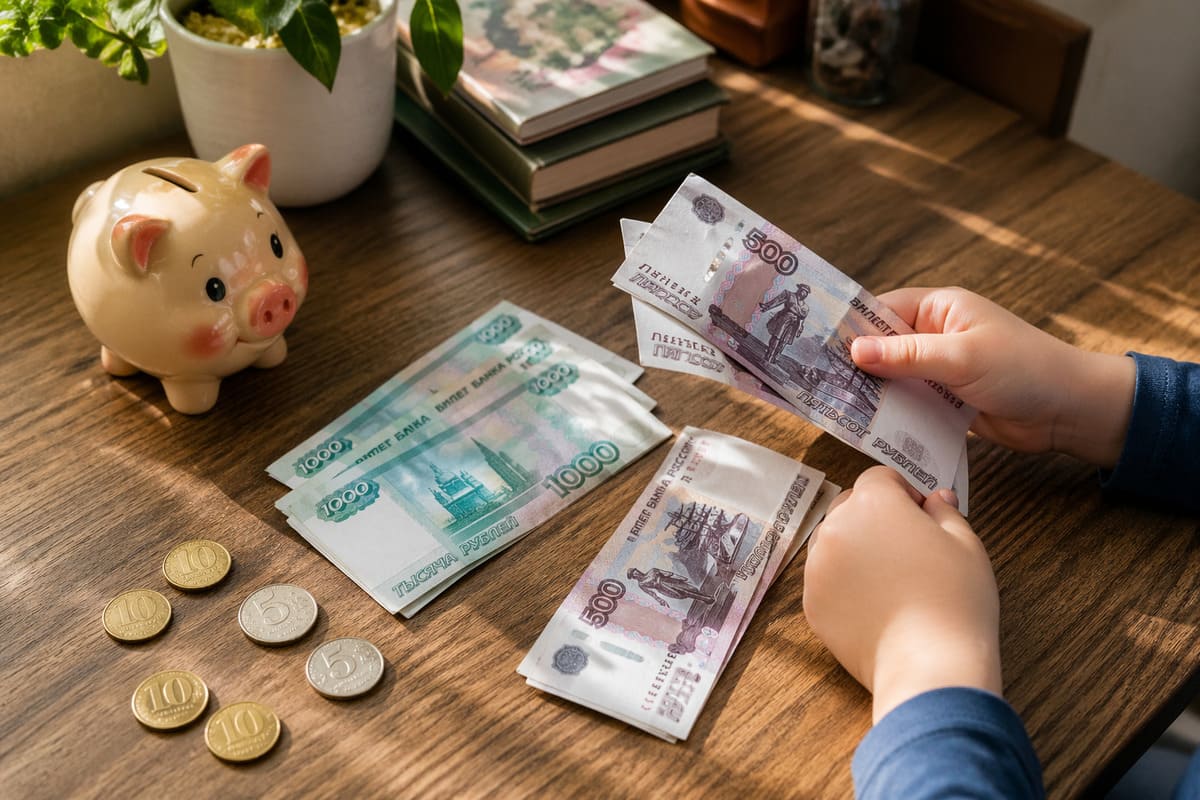 Поведение детей: Должен ли ребенок иметь карманные деньги