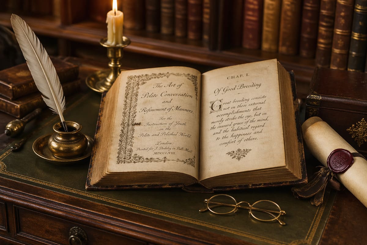 Из истории этикета