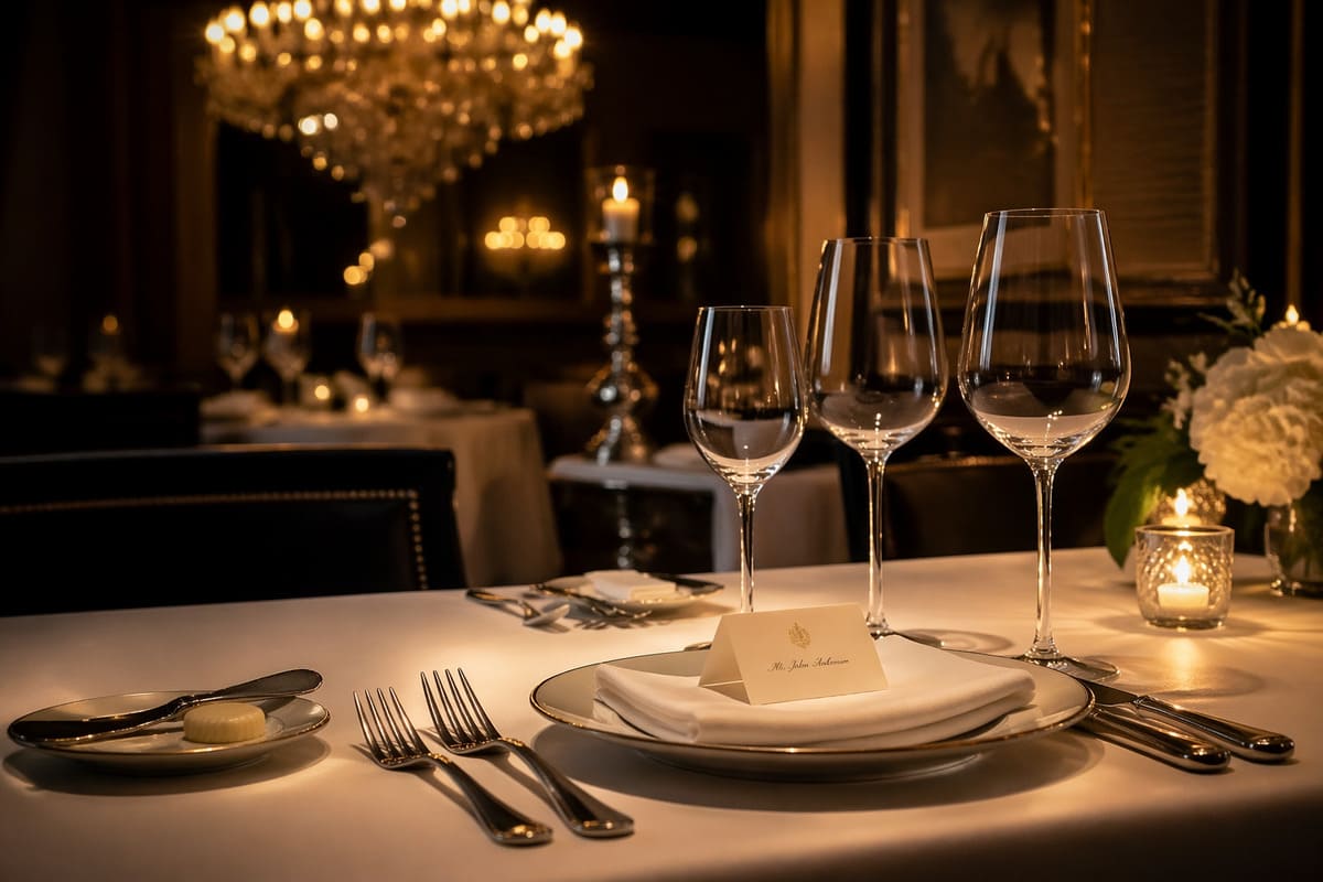 Столовый этикет